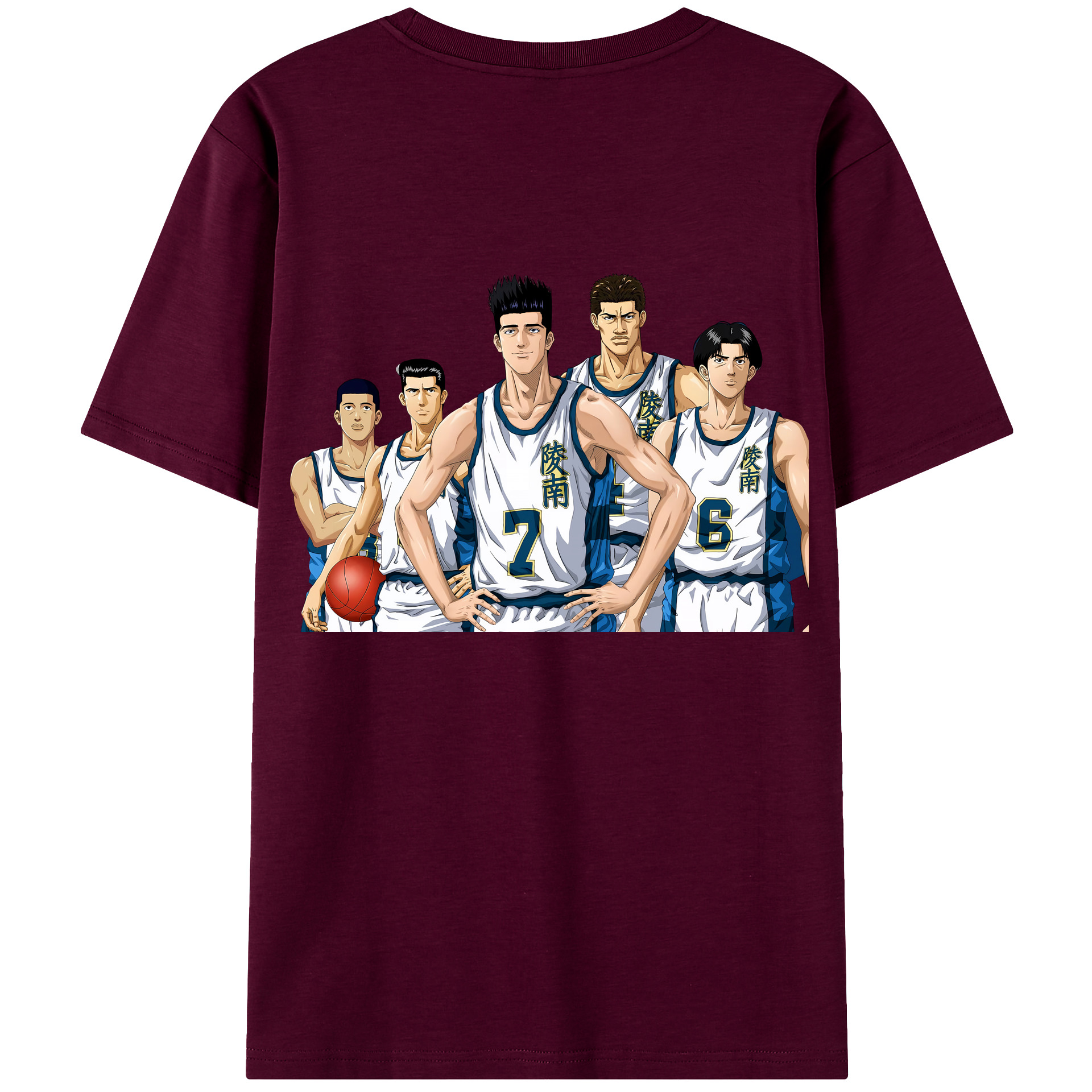 （画像用） SLAM DUNK／スラムダンク レディース半袖Tシャツ(バックプリント)
